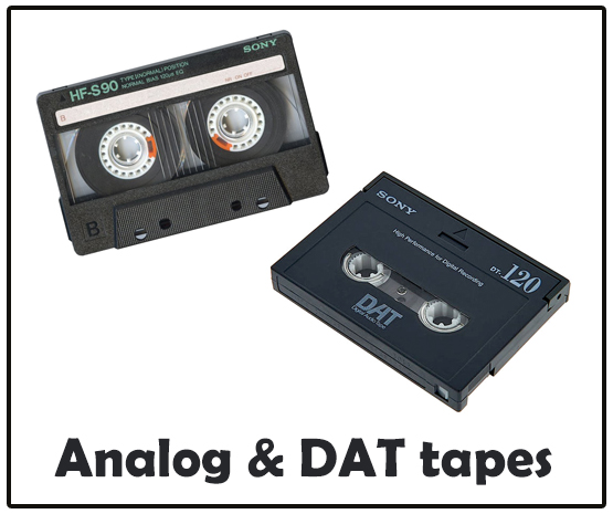 Nirvana - Analog & DAT tapes